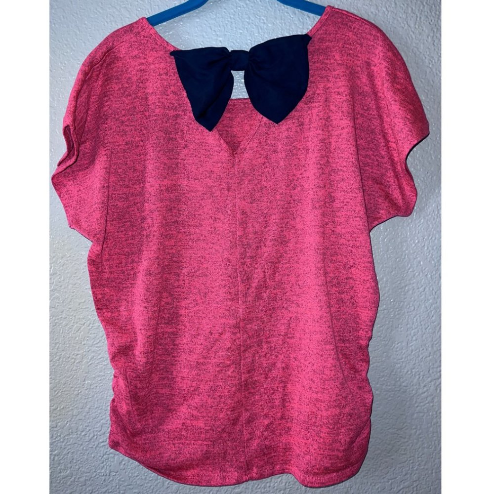 Tempted Bow-Back Shirt size L